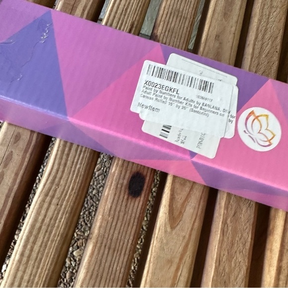 Banlana NEW Paint By Number Kit for Beginner Adults 16" x 20" Santorini Greece - Picture 5 of 9